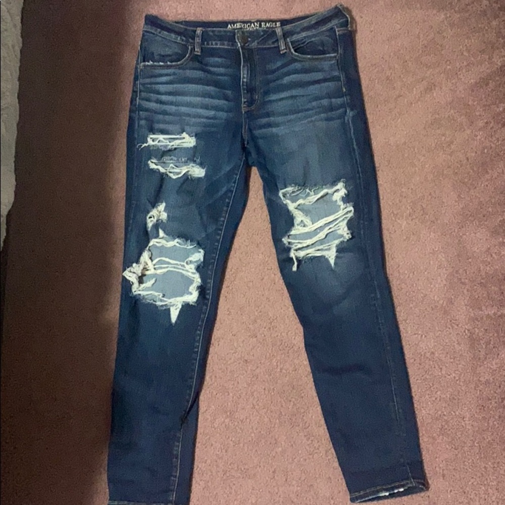 American eagle mid rise skinny jean
